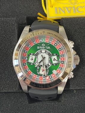 Invicta Speedway Monte Carlo Men’s 39.5mm Watch
Black Casino Roulette 50492